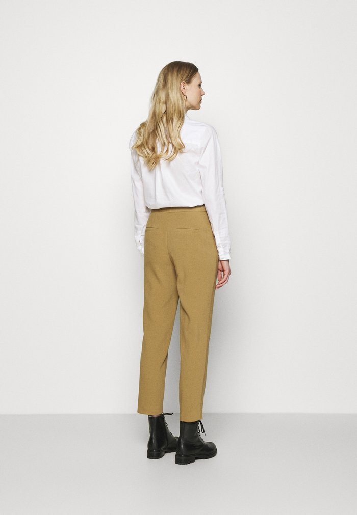 Pantalons Anna Field BASIC BUSINESS PANT SLIM LEG Marron Femme | JNP-6548301